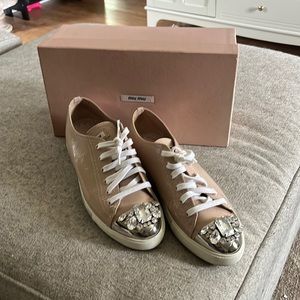 Miu Miu sneakers in box